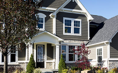 Adding Stately Curb Appeal to an Entry