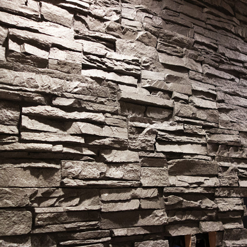 Masonry Stacked Stone Interior Install