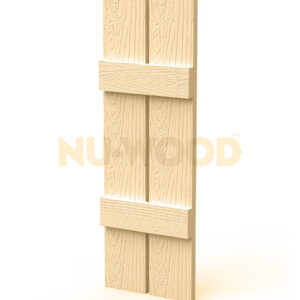 12" 2 Board 2 Batten Shutters