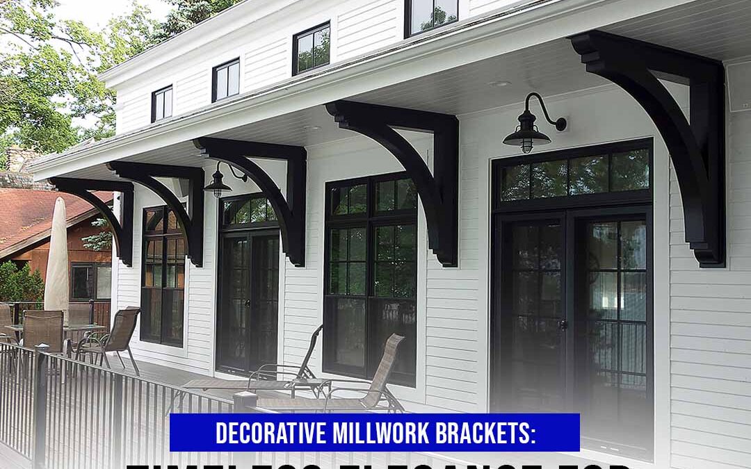 Decorative Millwork Brackets: Timeless Elegance for Architectural Enhancements