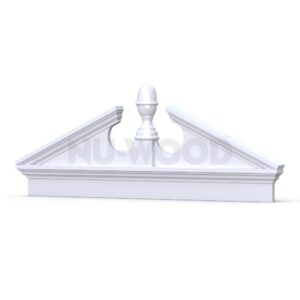 Acorn Pediment W/CH6