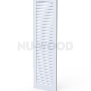 14" Louvered Single Panel Shutters